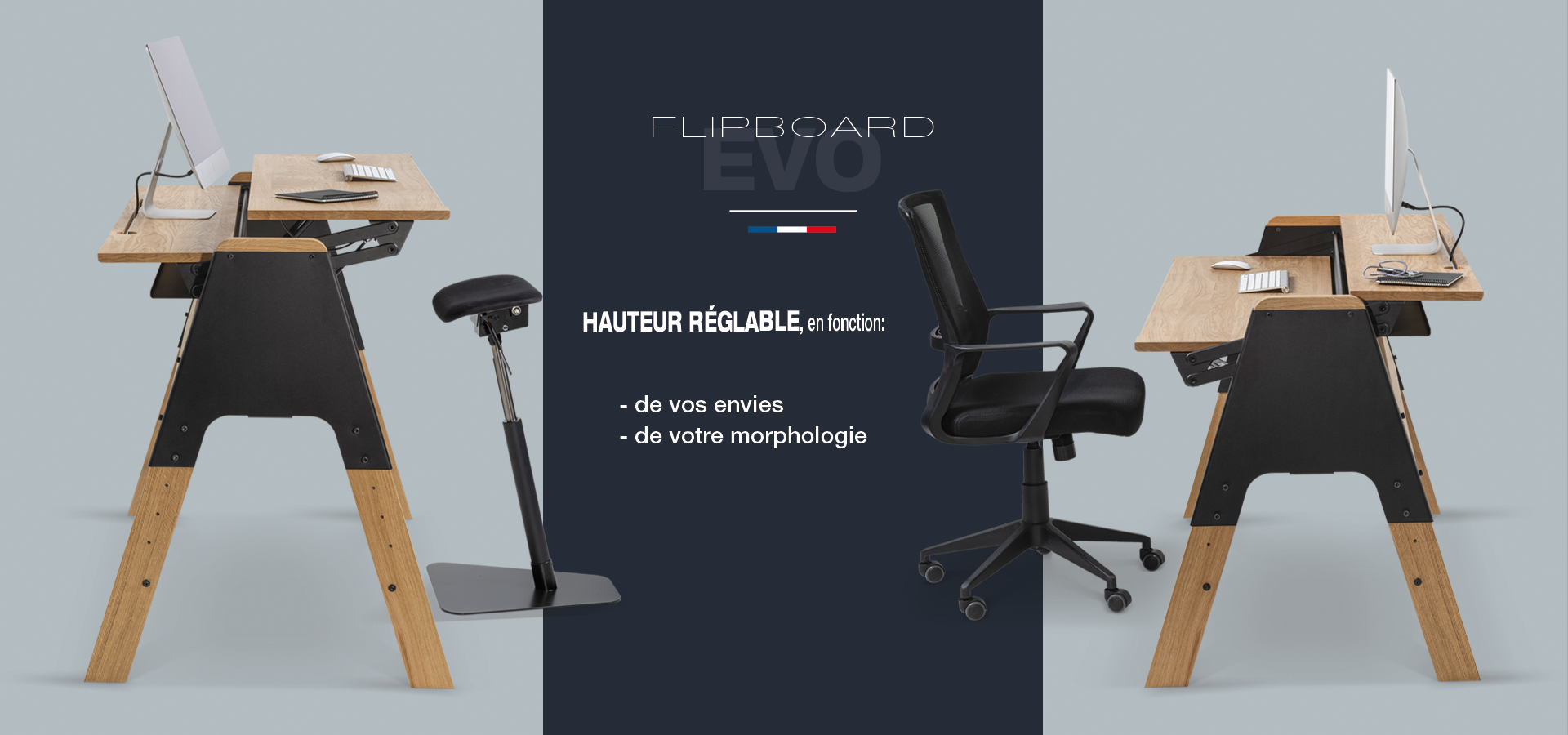 bureau ajustable made in France