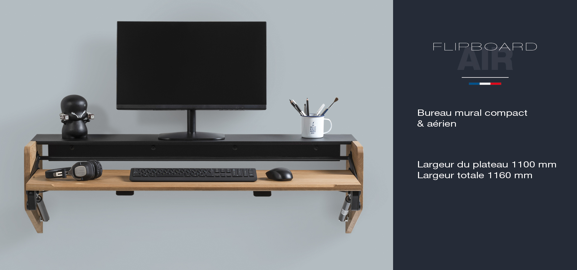 Bureau debout mural