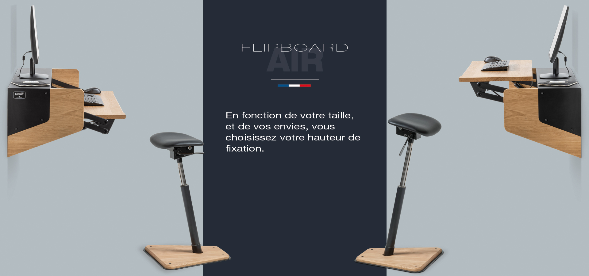 Bureau debout mural
