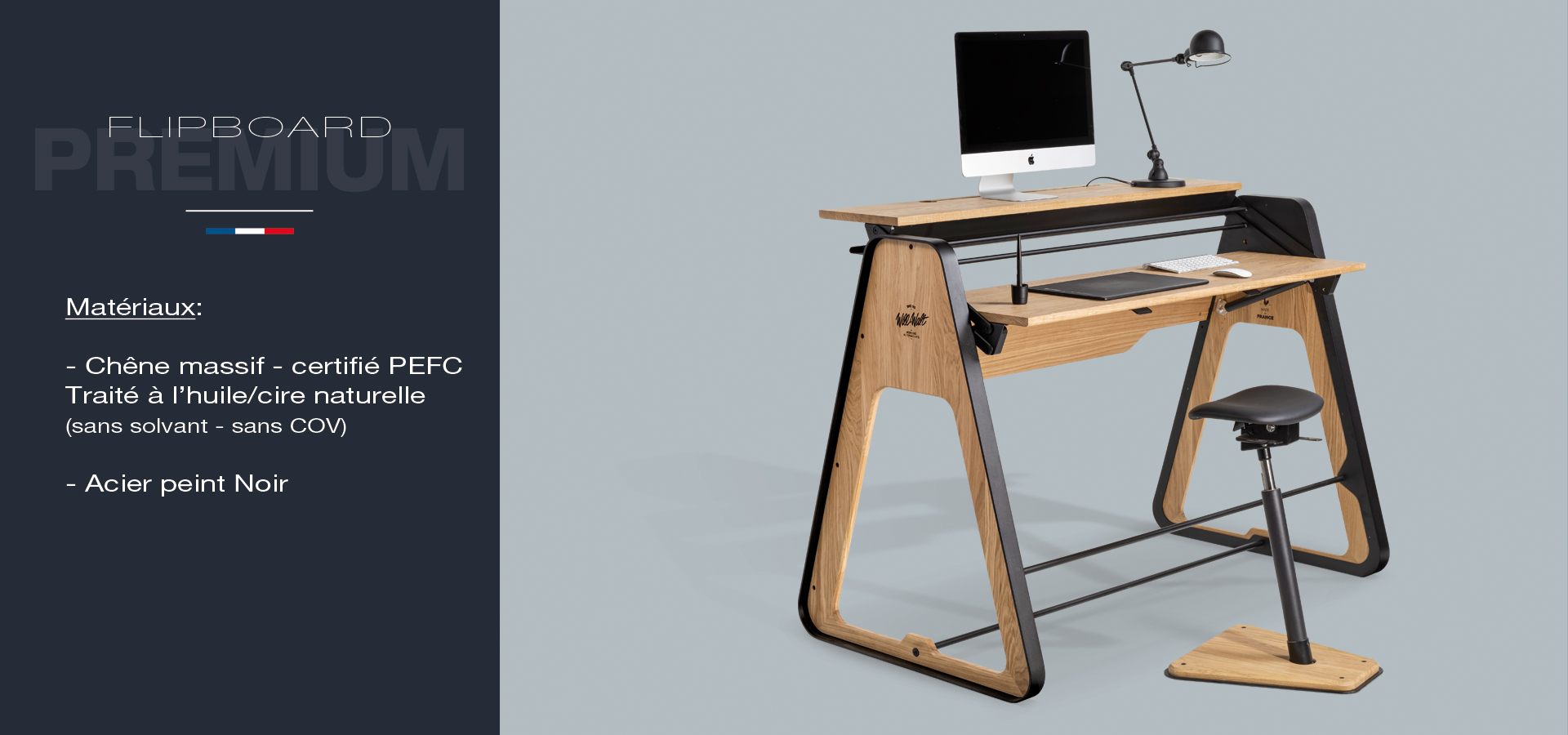 bureau assis debout design