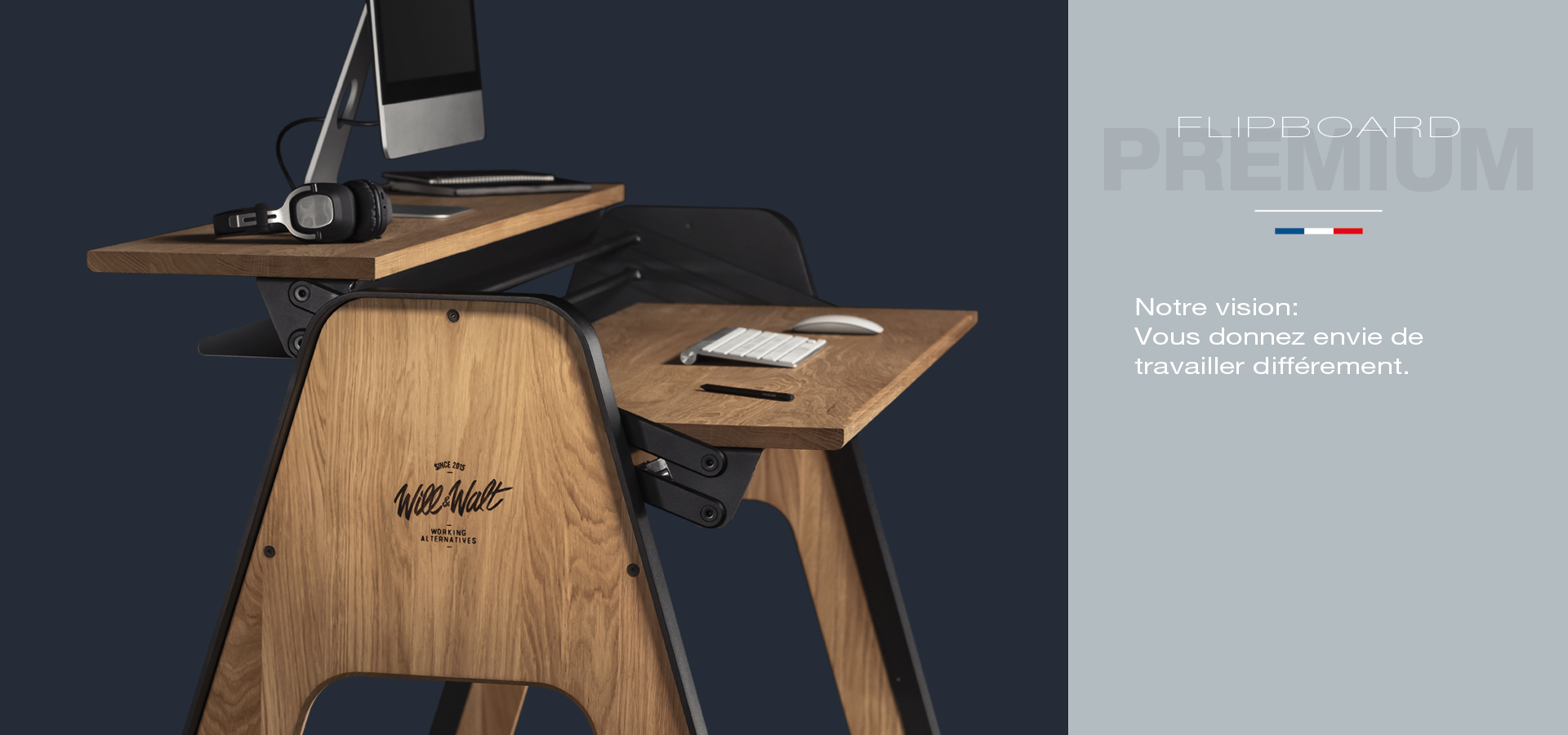 bureau assis debout design