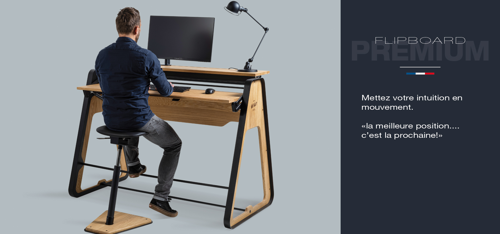 bureau assis debout design