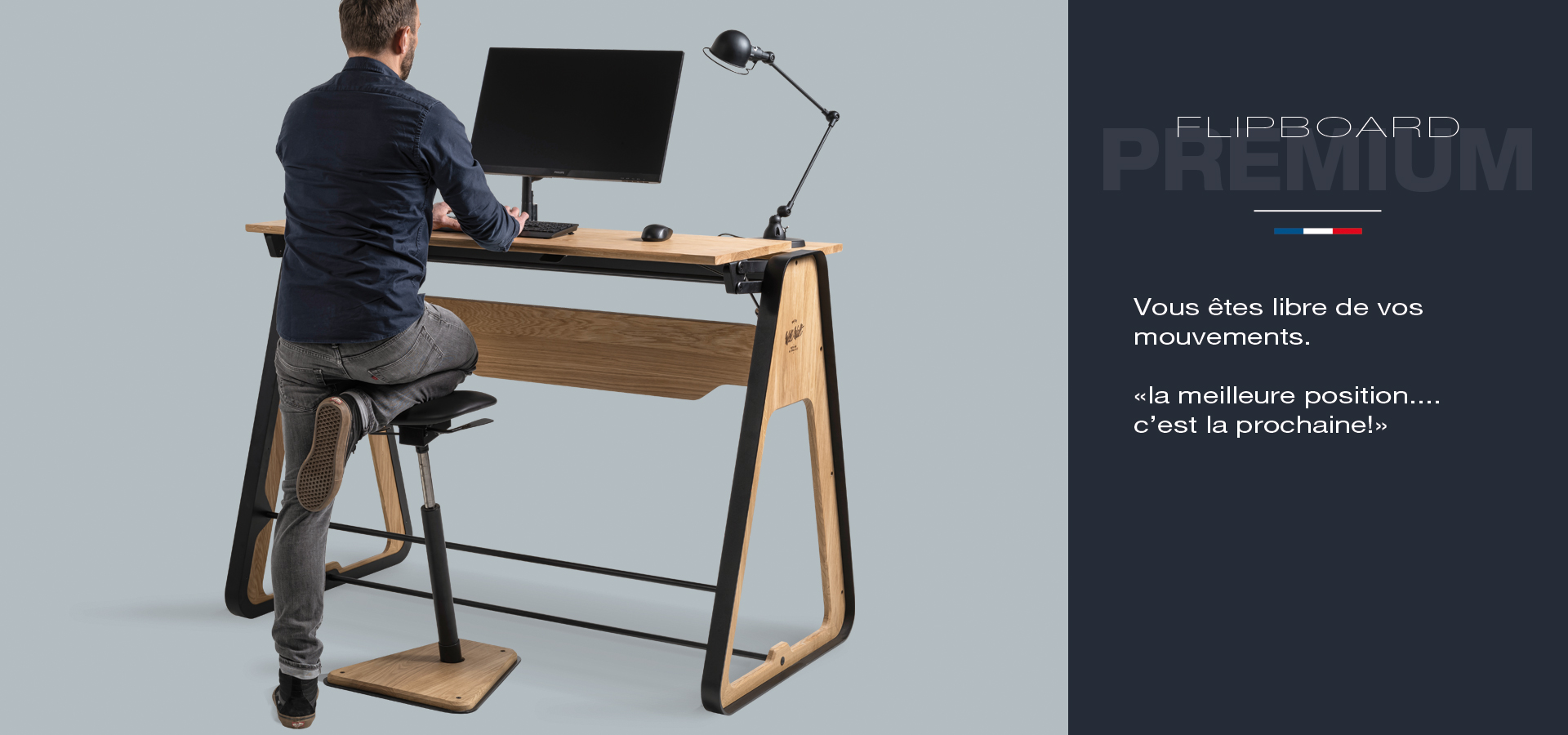bureau assis debout design